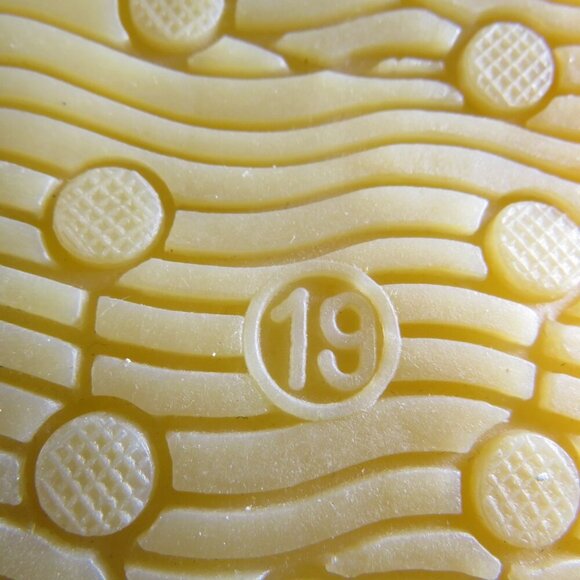 Pink Floral Daisy Faux Leather Sandals (Uniquely Squeaky) Size 19 - Picture 6 of 10